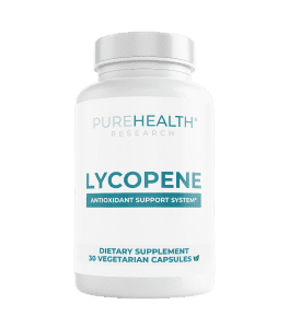 Lycopene bottle