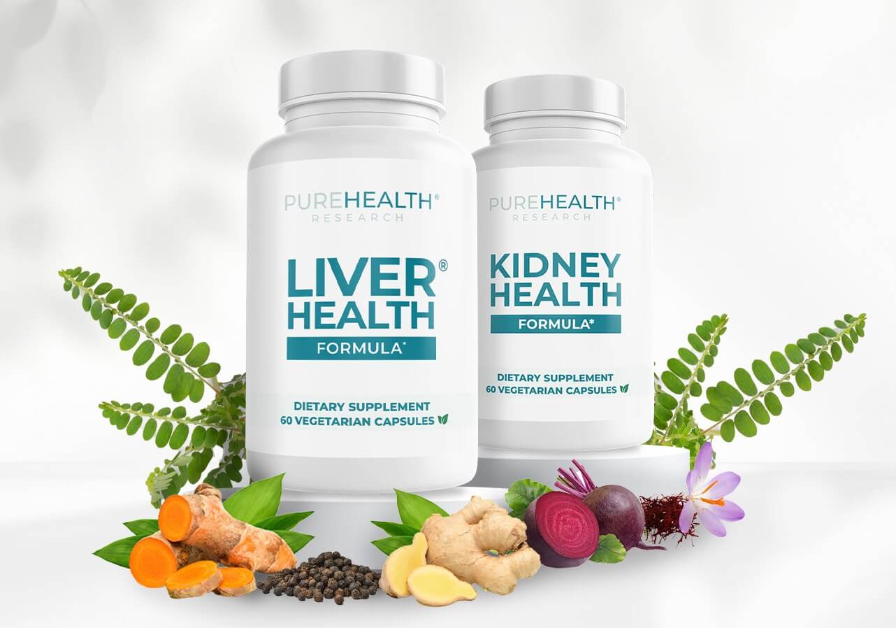 Liver Health Formula & Kidney Health Formula Combo Set