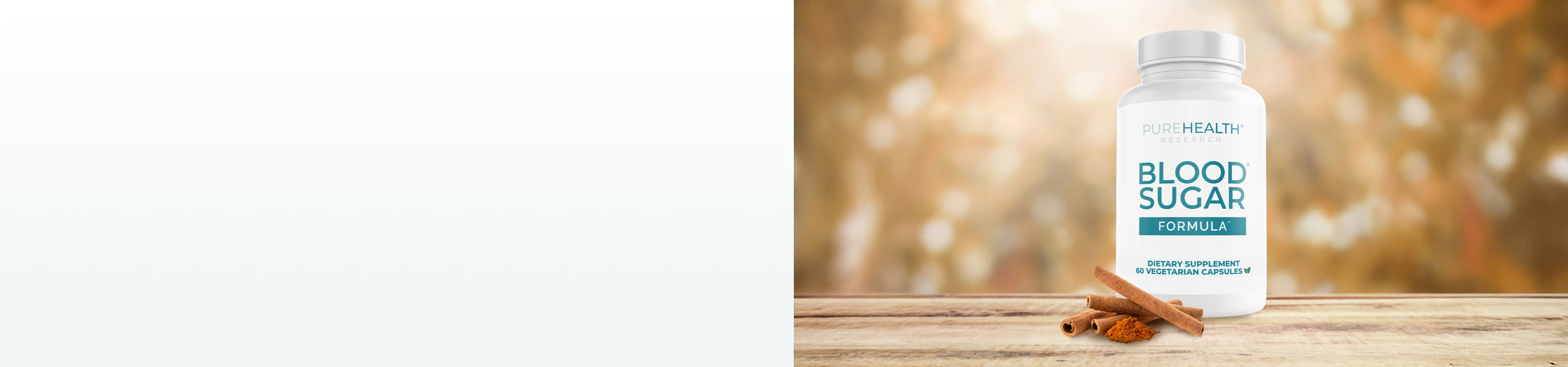 Supplements for blood sugar control.