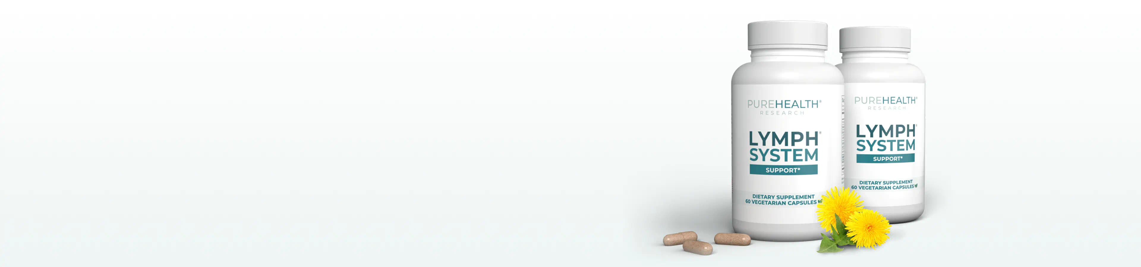 Supplements for lymphatic drainage